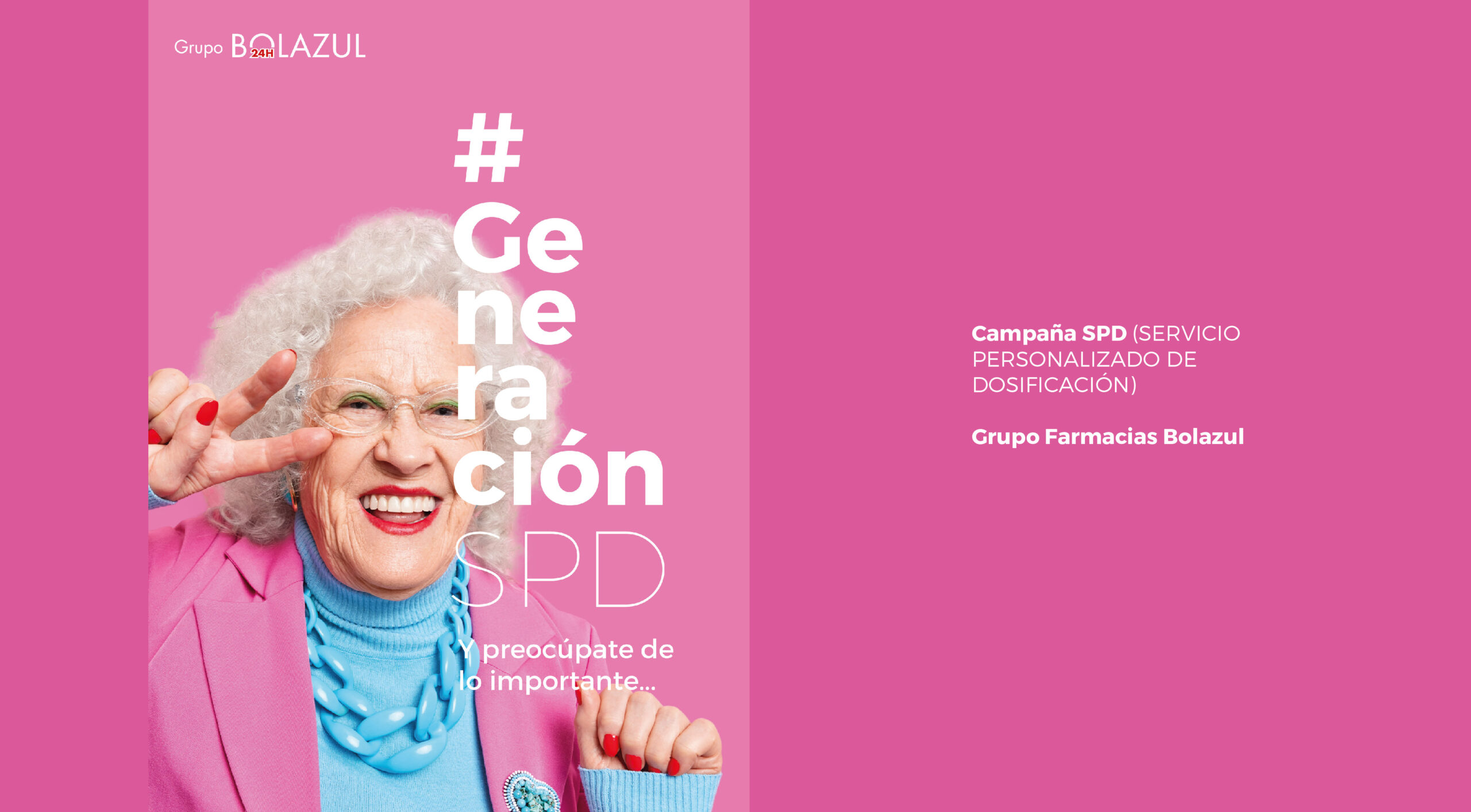 carteleria campaña spd farmacia bolazul